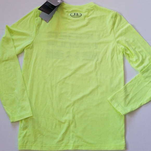 NWT Boy Under Armour Color Safety In Mind - Picture 3 of 5